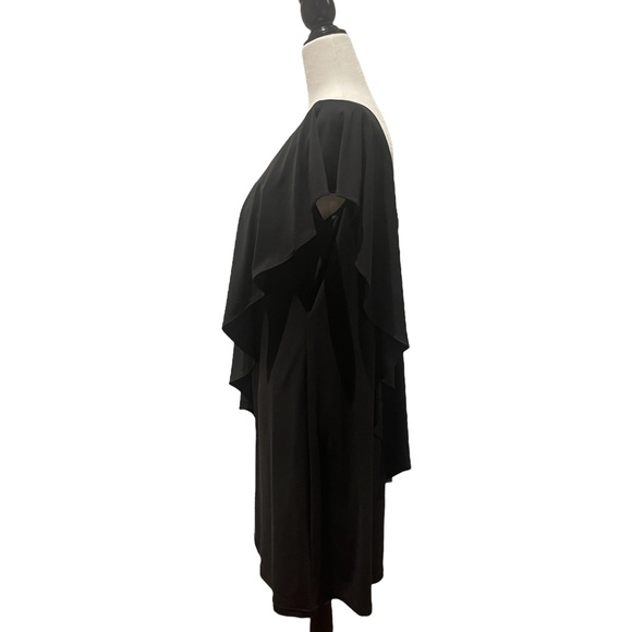 Betsy & Adam black dress with gold chain strap - Picture 4 of 6